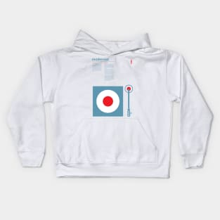 Modernist Turntable Kids Hoodie